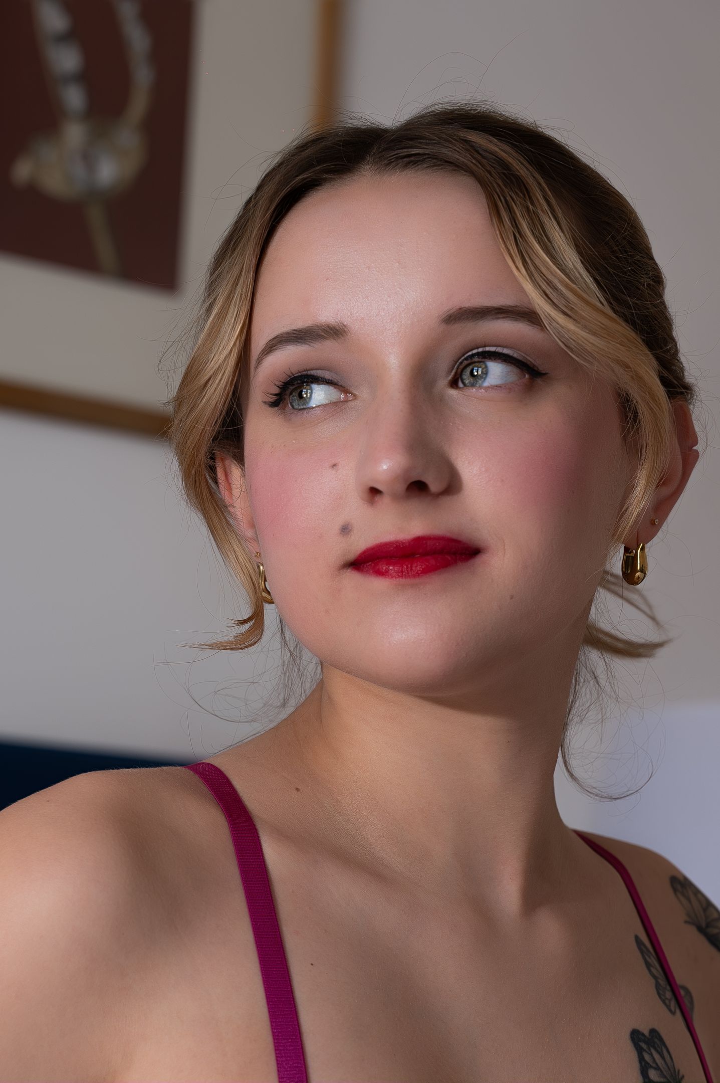 Maquillage glam mariée