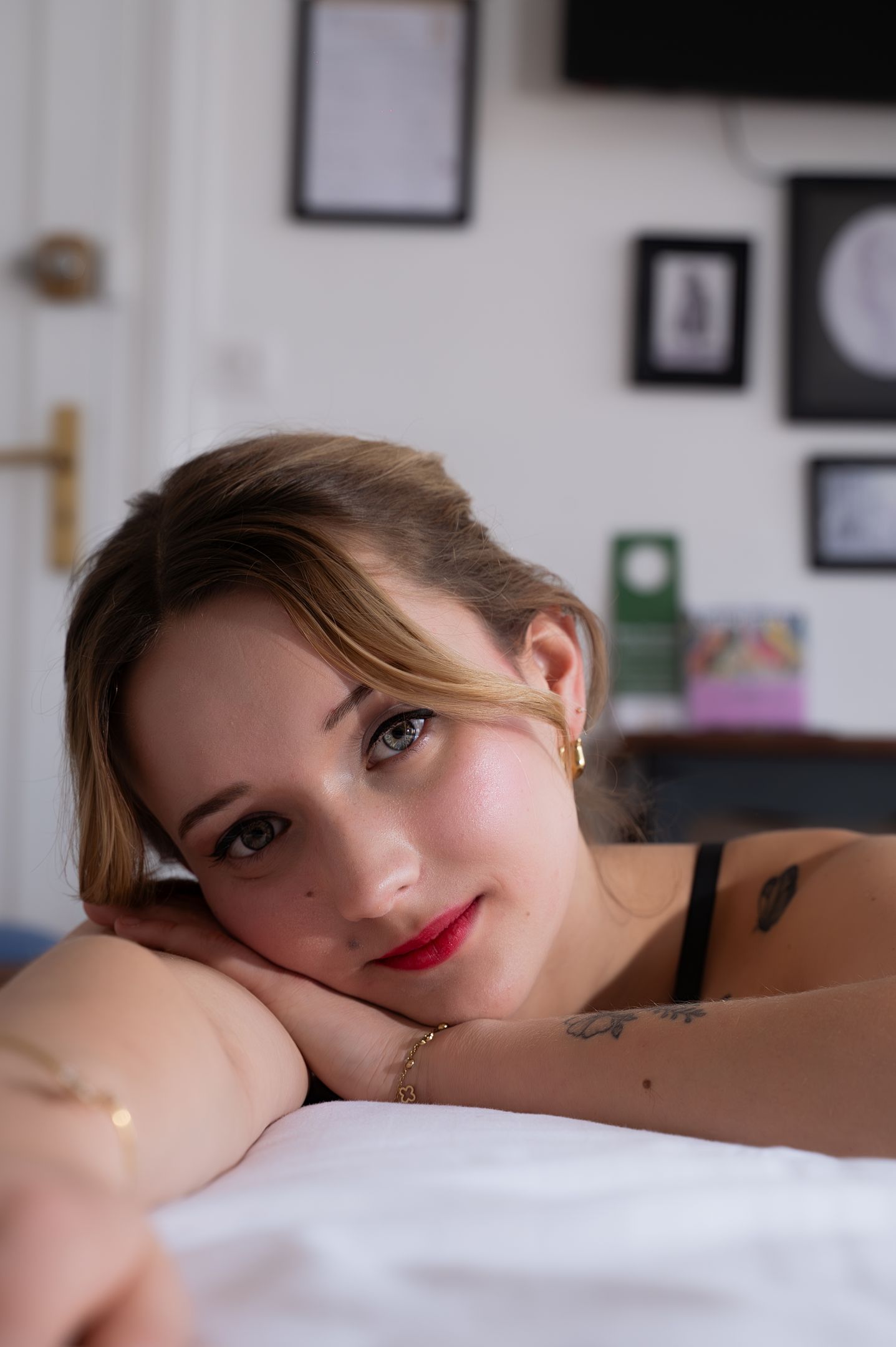 Maquillage glam mariée