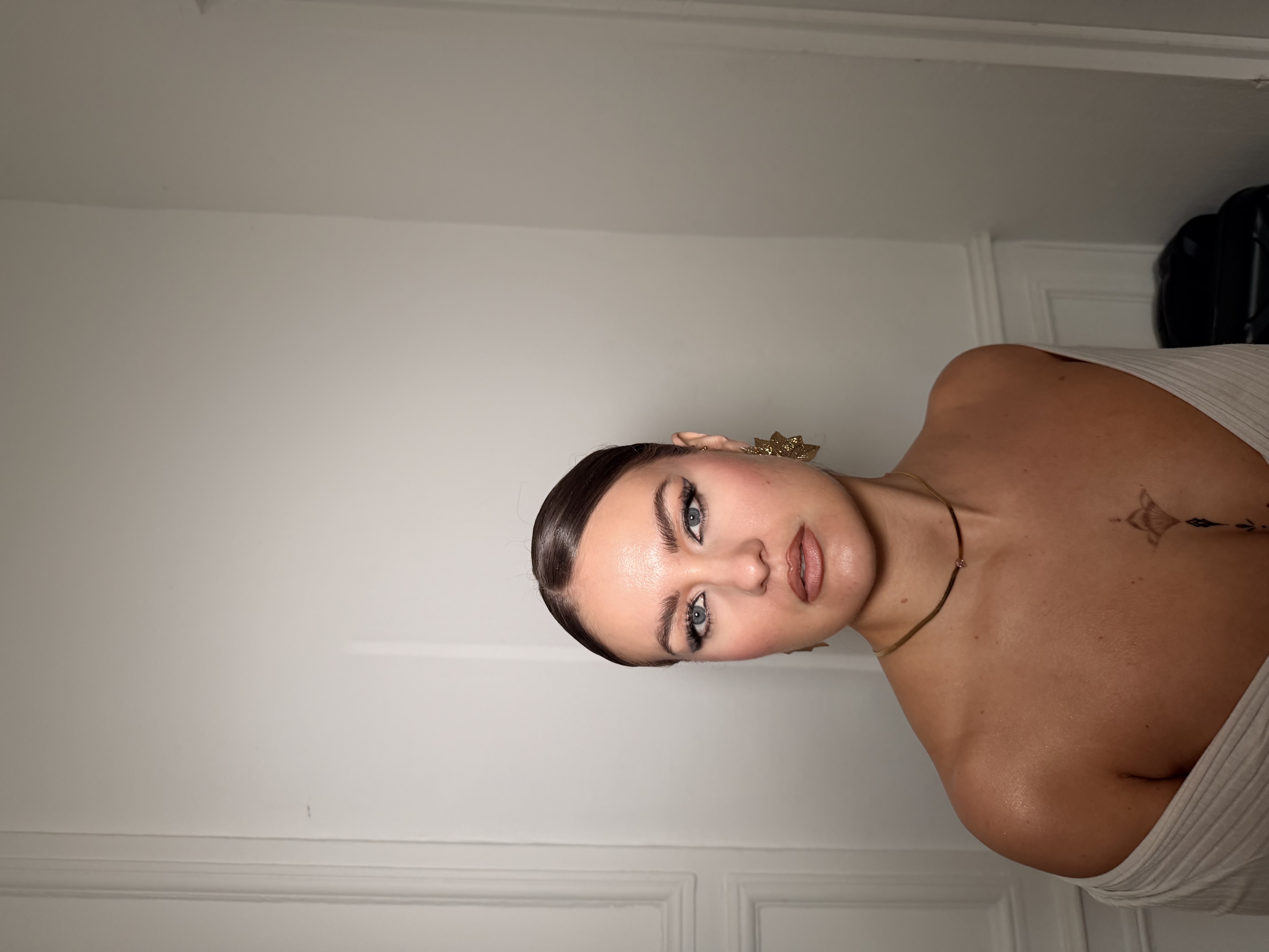 Maquillage glam mariée