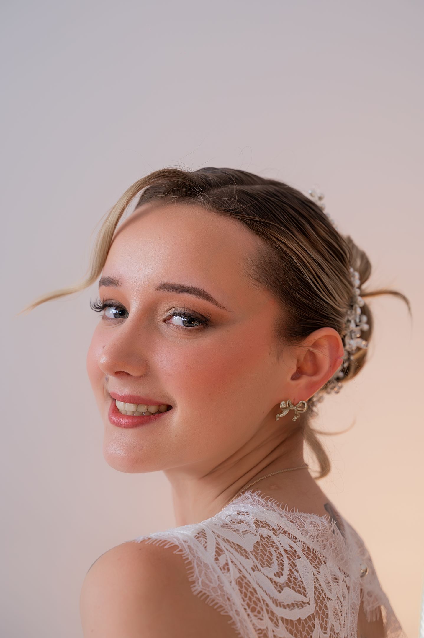 Maquillage mariée lumineux naturel